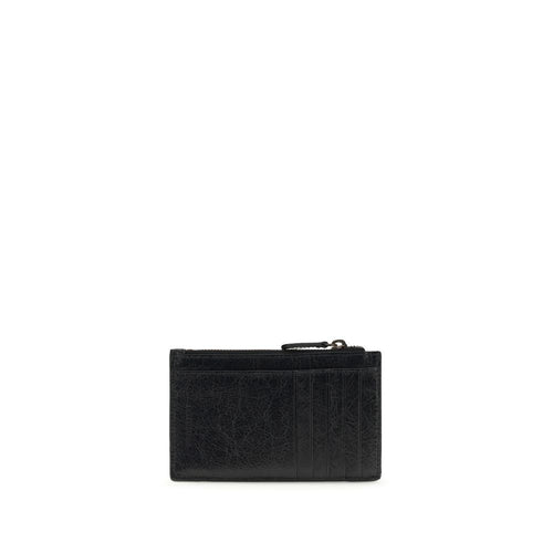Balenciaga Czarny Portfel Ze Skóry Jagnięcej Ovis Aries