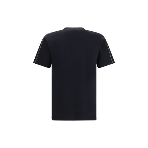 Burberry Black Cotton T-Shirt