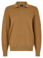 Hugo Boss Brown Cotton Polo Shirt