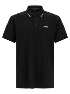 Hugo Boss Black Cotton Polo Shirt