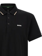 Hugo Boss Black Cotton Polo Shirt