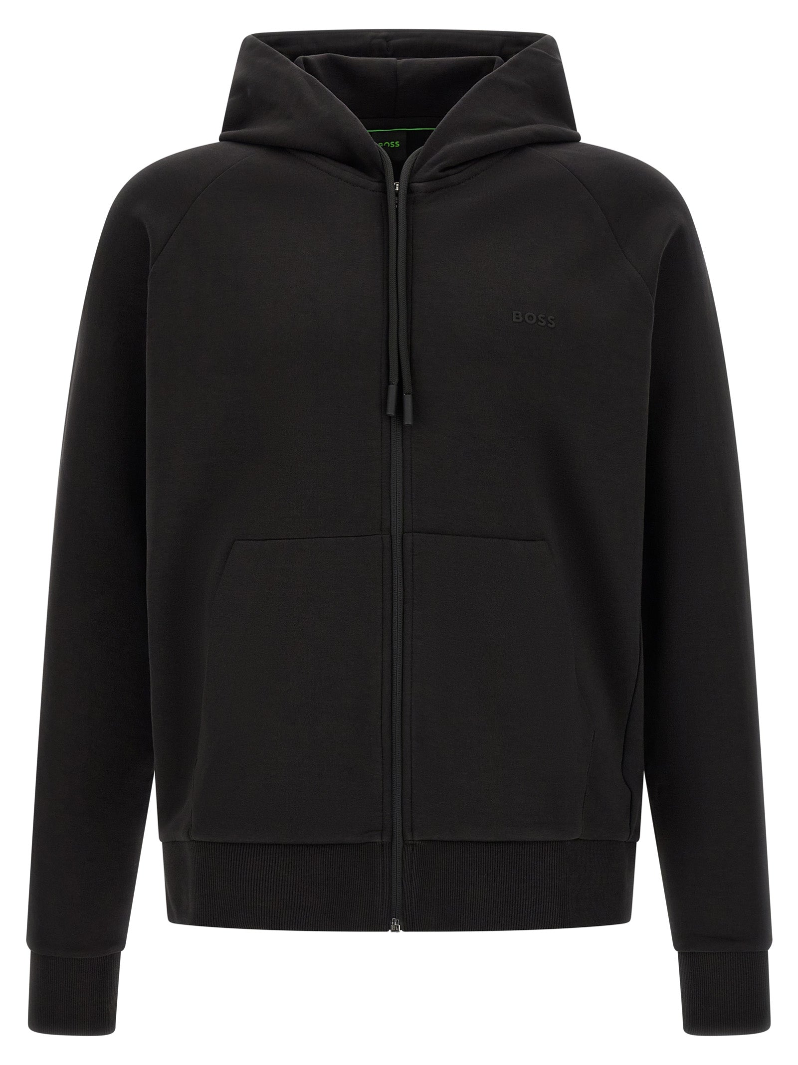 Hugo Boss Black Cotton Sweatshirt