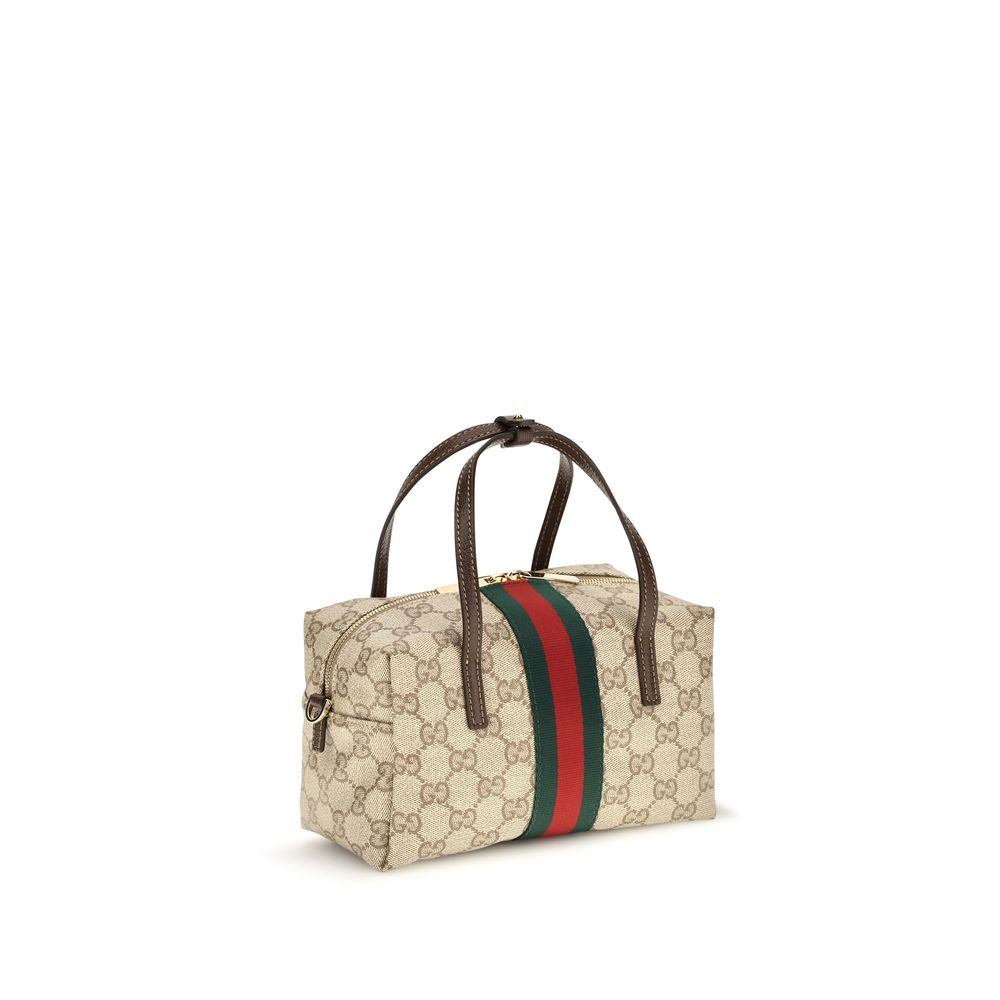 Gucci beige stofhåndtaske