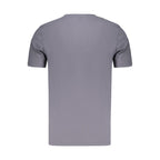 Niebieski męski T-shirt bawełniany Hugo Boss