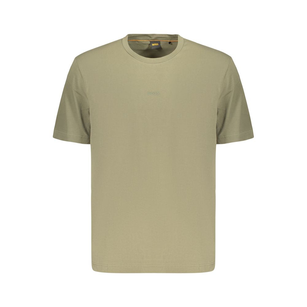 Hugo Boss Verde T-shirt til mænd i bomuld