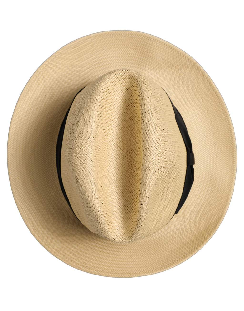 Dolce & Gabbana Men Beige Paper Straw Fedora Panama Capello Hat