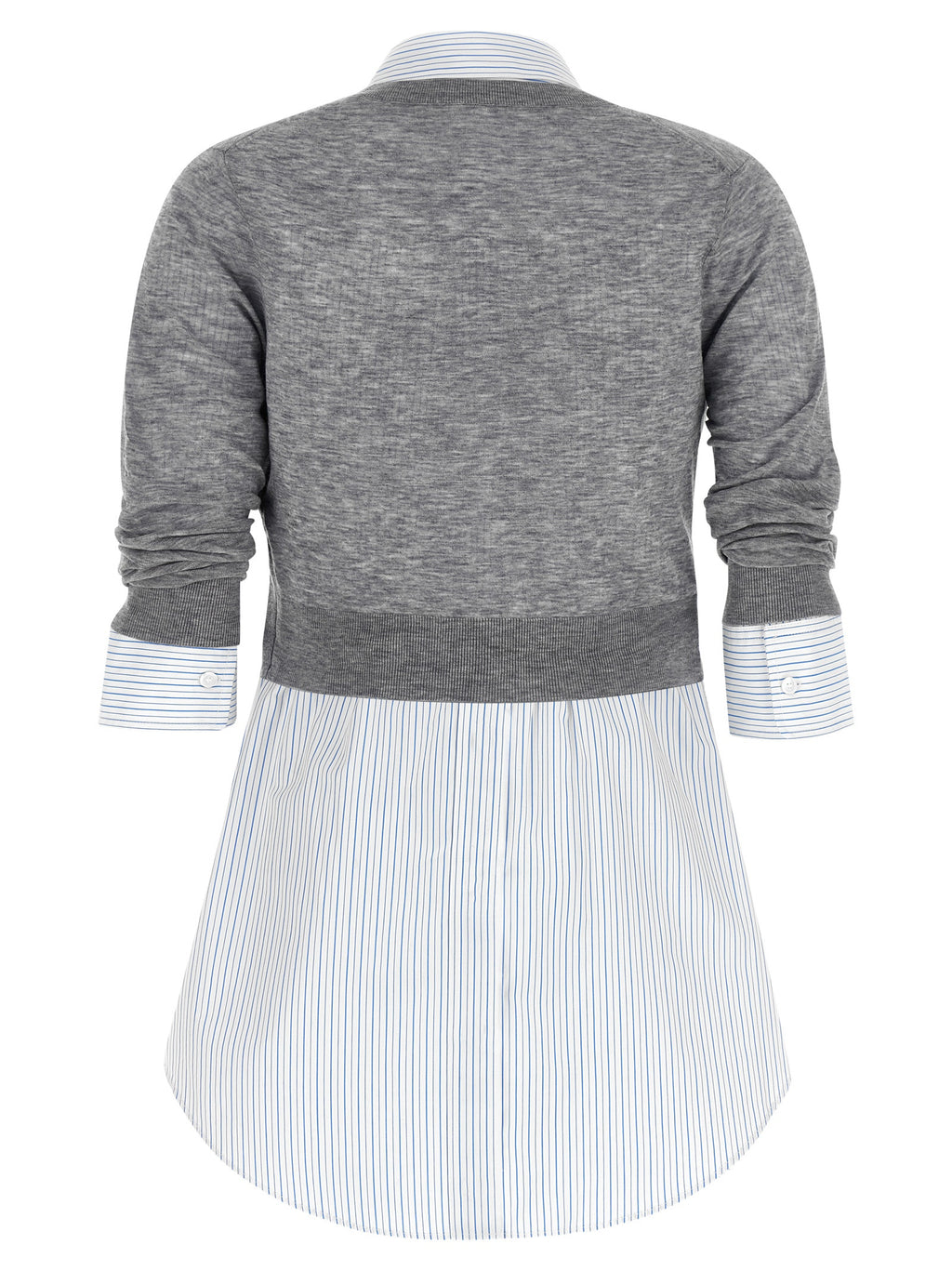 Alexander Wang Gray Wool Blouse