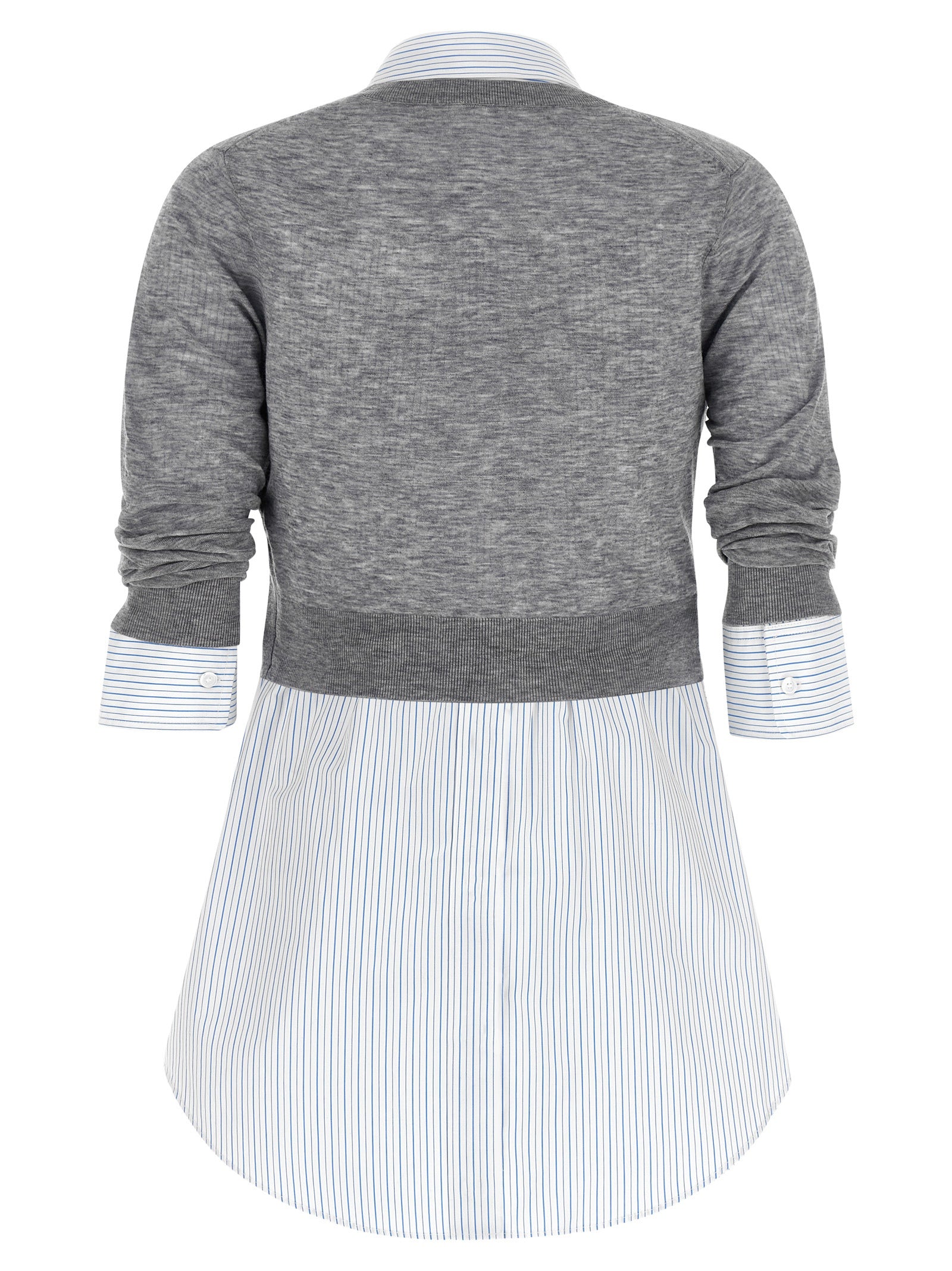 Alexander Wang Gray Wool Blouse