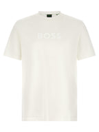 Hugo Boss White Cotton T-Shirt