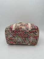 Fendi FENDI FF Canvas Flowers Handbag
