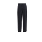 Prada Black Cotton Casual Pants