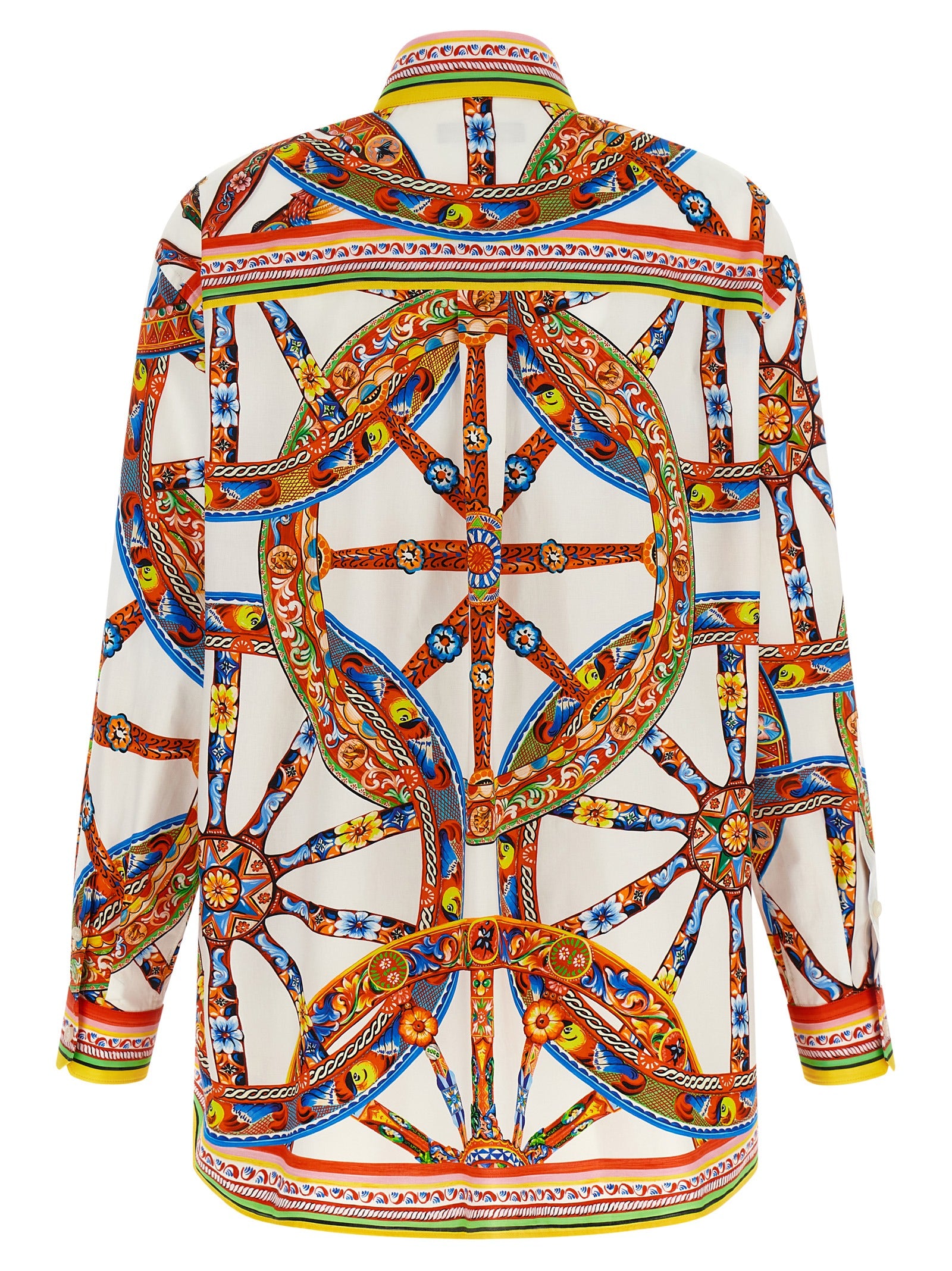 Dolce & Gabbana Multicolor Cotton Blouse