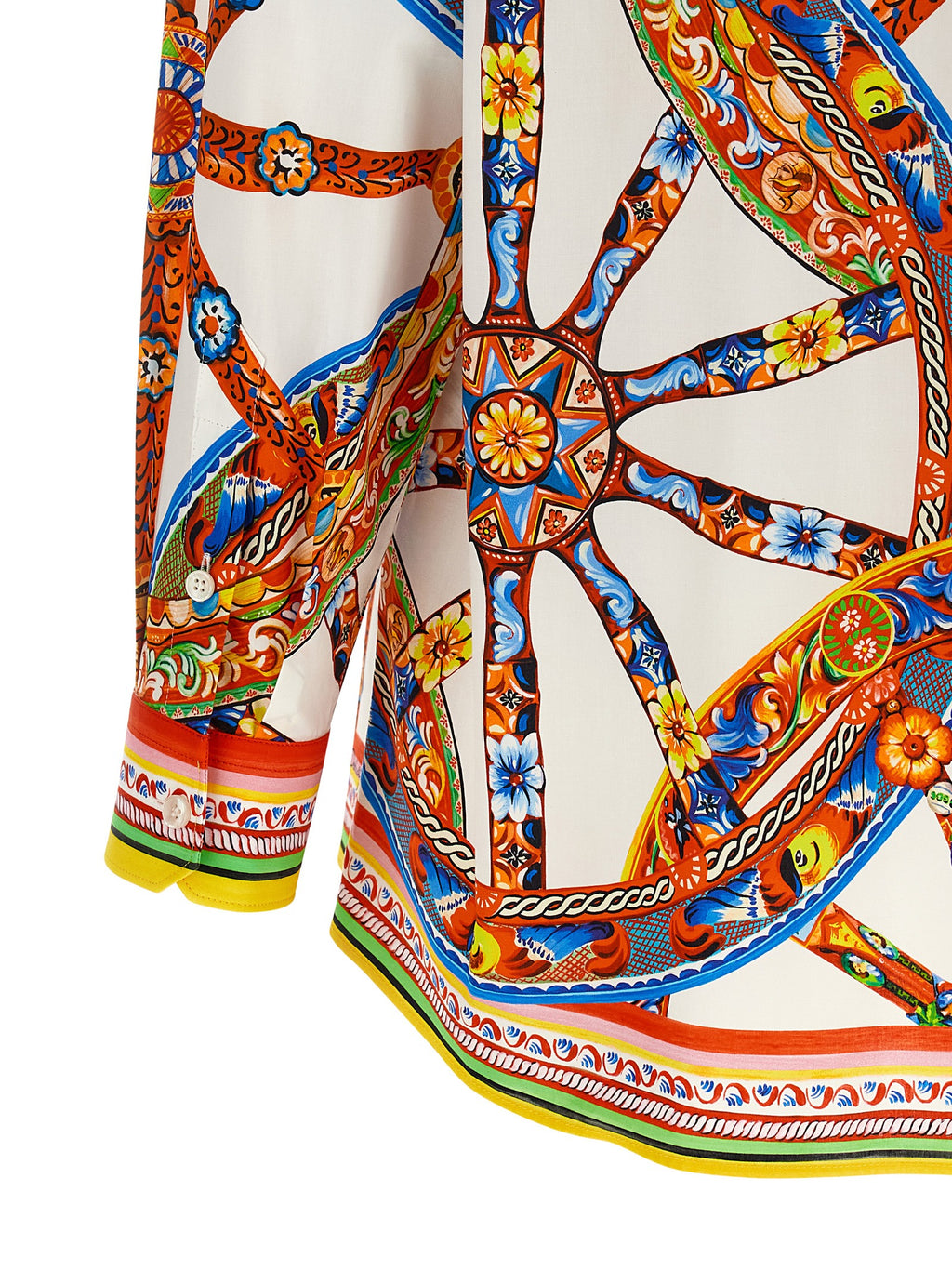 Dolce & Gabbana Multicolor Cotton Blouse