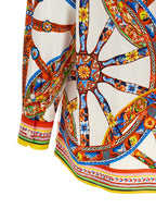 Dolce & Gabbana Multicolor Cotton Blouse