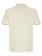 Hugo Boss Beige Cotton Polo Shirt