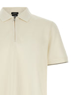Hugo Boss Beige Cotton Polo Shirt