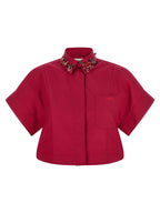Fendi Multicolor Cotton Blouse