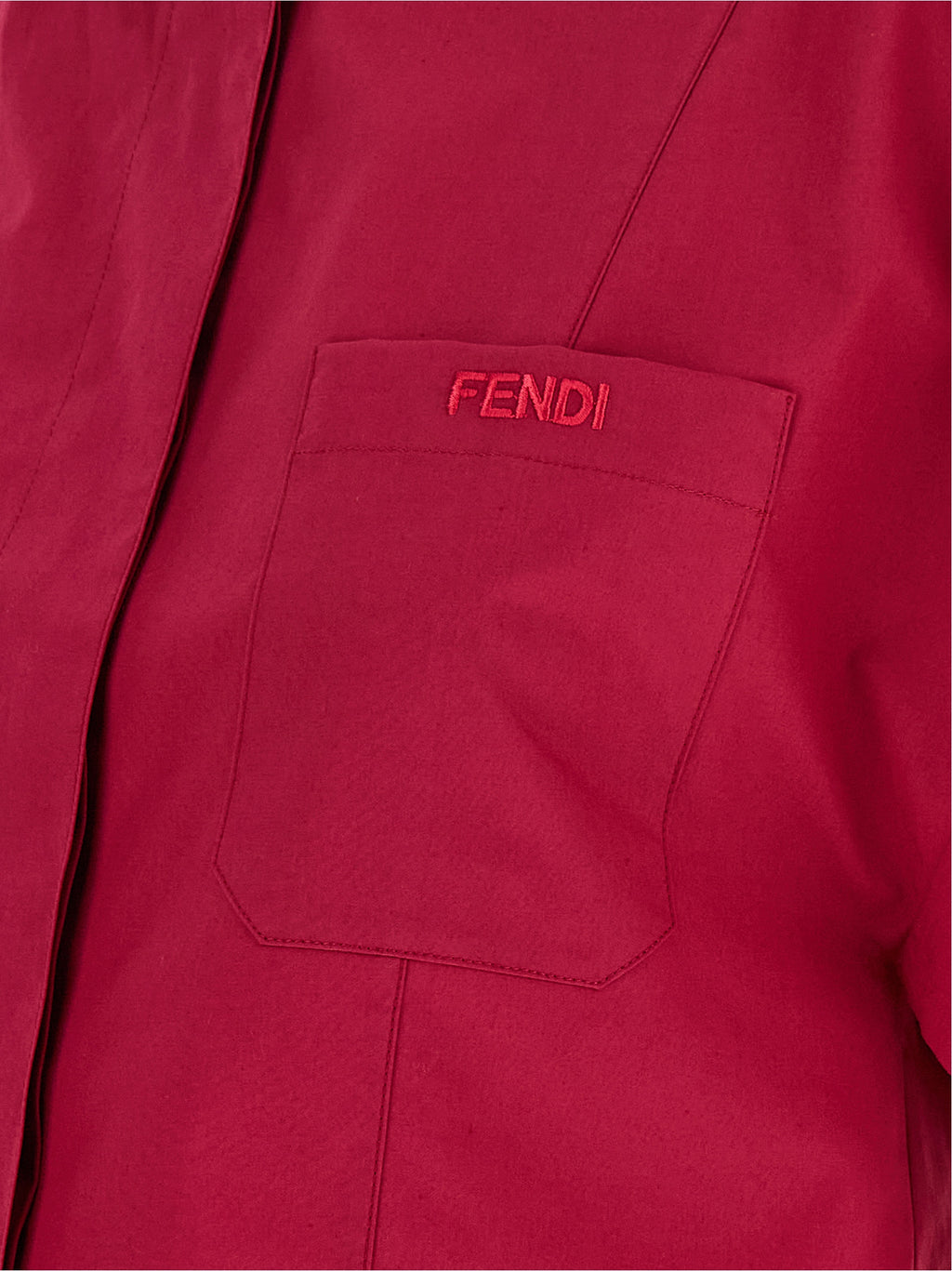 Fendi Multicolor Cotton Blouse