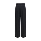 Saint Laurent Black Wool Oves Aries Dress Pants