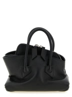 The Attico Black Bovine Leather Handbag