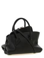 The Attico Black Bovine Leather Handbag