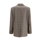 Max Mara Brown Wool Oves Aries Blazer