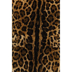 Max Mara Brown Cotton Full-Length Jacket
