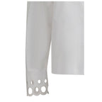 Max Mara White Cotton Dress Shirt