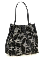 Balmain Bicolor Cotton Shoulder Bag
