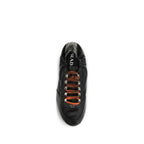 Prada Black Lamb Ovis Aries Aries Athletic Sneakers