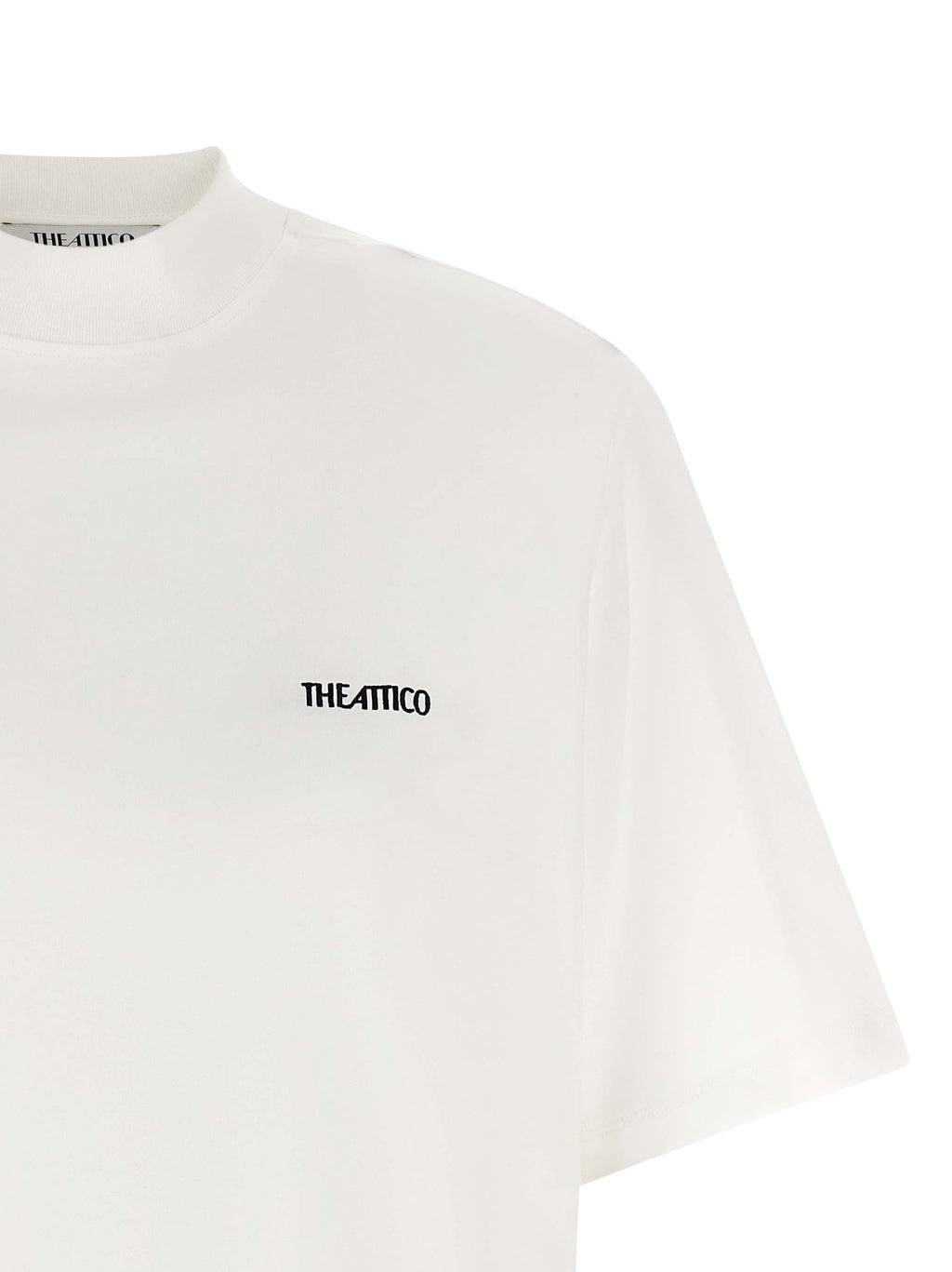 The Attico White Cotton T-Shirt