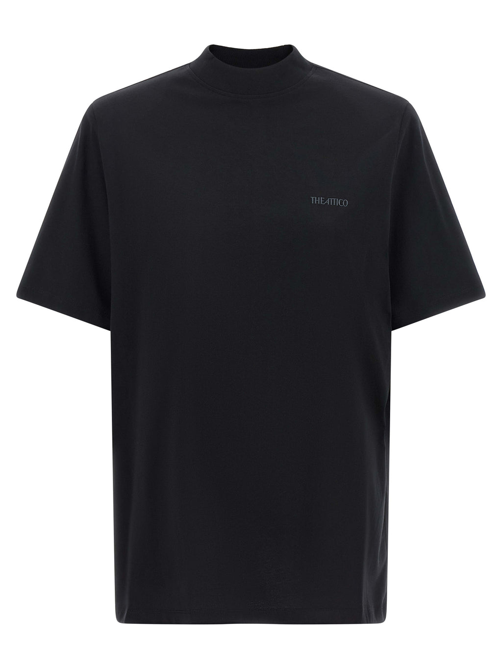 The Attico Black Cotton T-Shirt