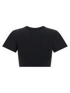 The Attico Black Cotton T-Shirt
