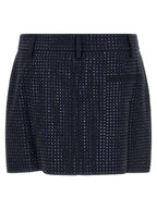 PINKO Blue Polyester Long Skirt