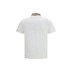 Burberry White Cotton Top