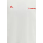 Burberry White Cotton Sportswear
