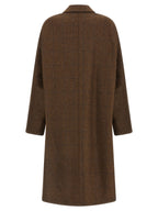 Maison Margiela Brown Wool Coat