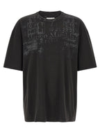 Maison Margiela Black Cotton T-Shirt