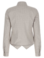 Maison Margiela Beige Cotton Blouse