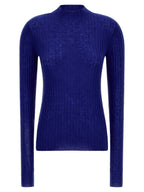 PINKO Blue Wool Cardigan