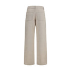 Fendi Beige Cotton Jeans Denim