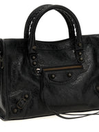 Balenciaga Black Lamb Leather Handbag