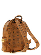 MCM Brown Polyethylene Backpack