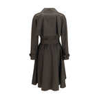 Burberry Bicolor Cotton Coat