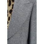Dolce & Gabbana Gray Wool Oves Aries Blazer