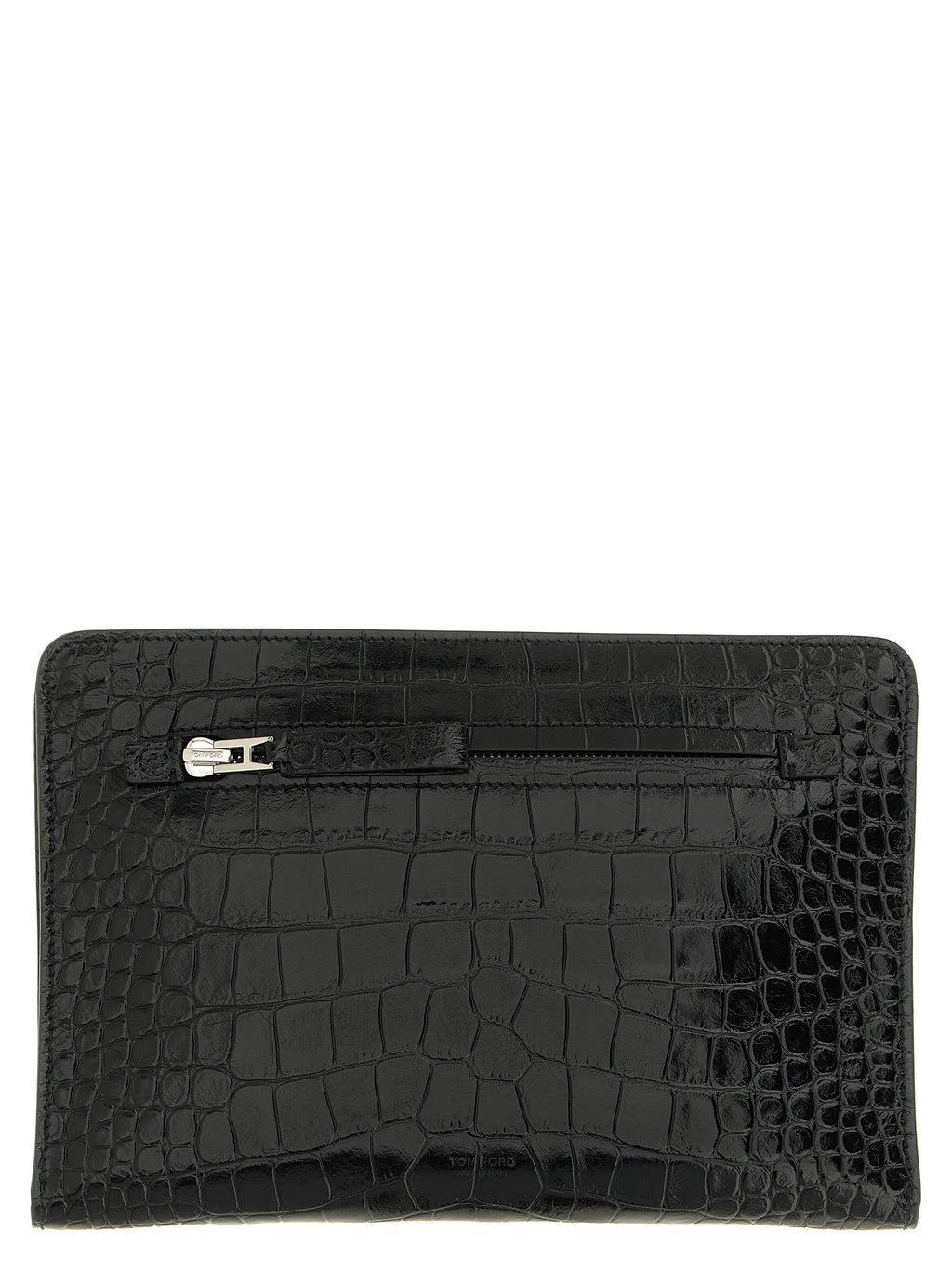 Tom Ford Black Calfskin Clutch Bag