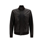 Dolce & Gabbana Brown Lamb Ovis Aries Aries Bomber