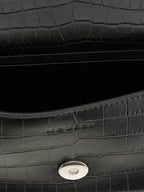 Alexander McQueen Black Calfskin Shoulder Bag