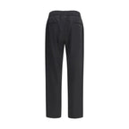 Dolce & Gabbana Black Wool Oves Aries Joggers (Workout Pants)