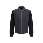 Prada Black Wool Oves Aries Full-Length Jacket